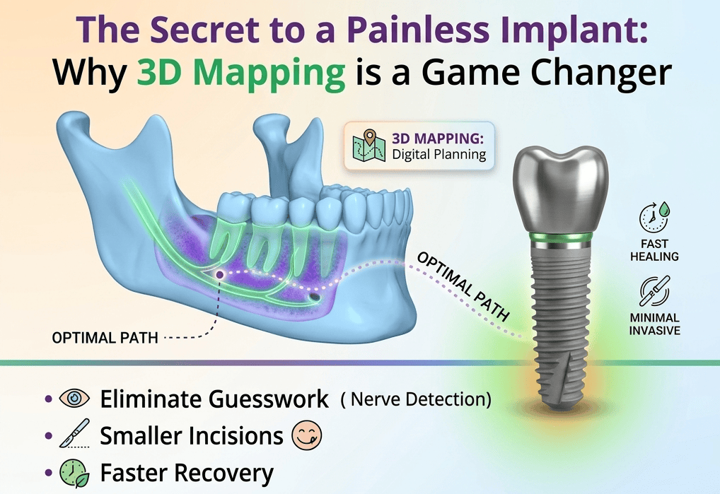 Scan for Painless Implants